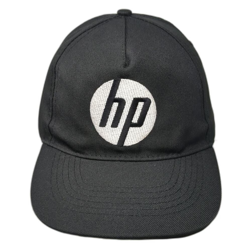 Atlantis HP Workforce Solutions 5 Panel Hat Black One Size Strapback Polyester